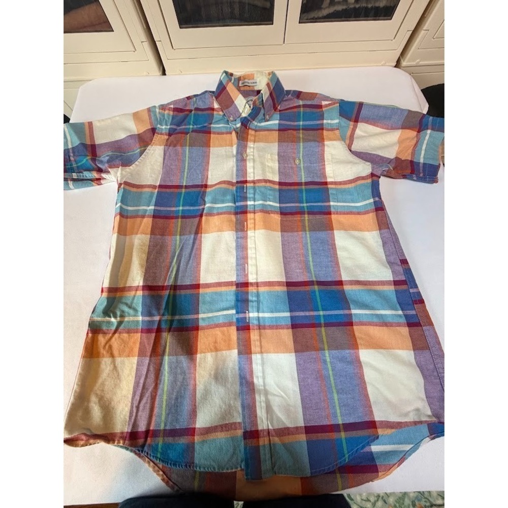 Men's VTG 100% Cotton Single Needle Tailoring by Sears and Roebuck - Size M
